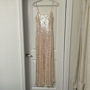 Sequined maxi dress by Rumored